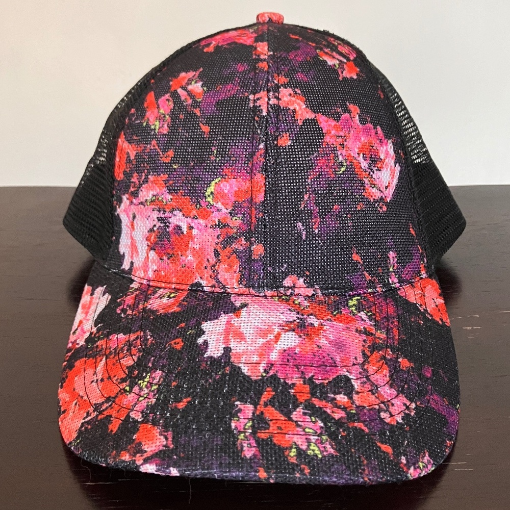 NEW FABLETICS FLORAL BASEBALL HAT